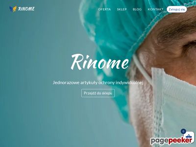 Rinome - Producent jednorazowej odzieży ochronnej