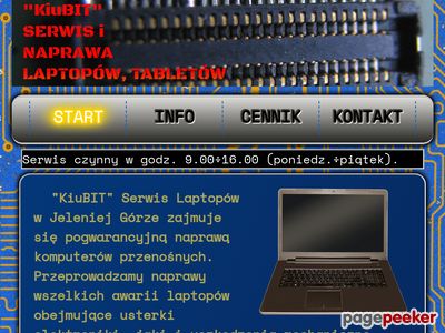 KiuBIT - naprawa Laptopów w Jeleniej Górze, serwis laptopów